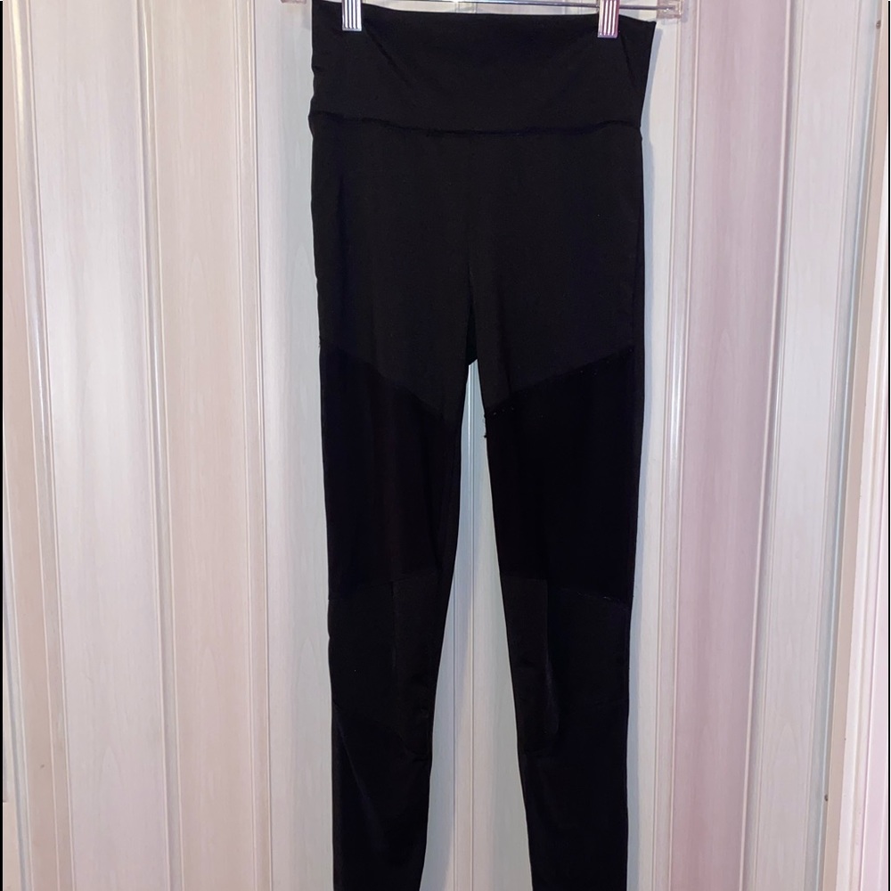Black leggings w/ Sheer